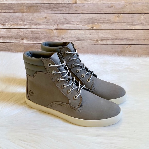 Timberland Grey Dausette Sneaker Boots - Picture 2 of 8